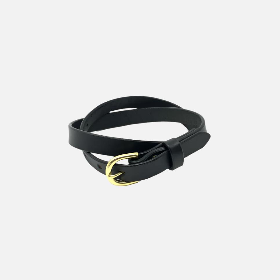 Last State Leather - Kimber 3/4" Belt - Black/Brass