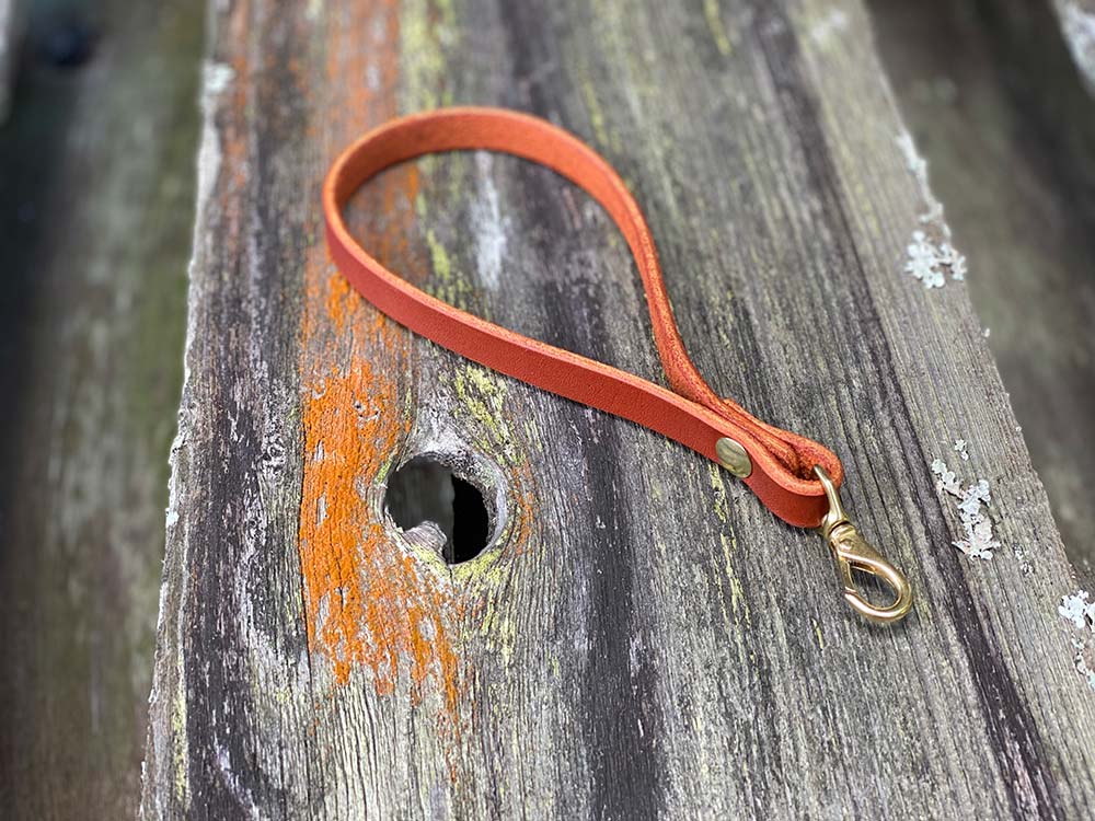 Last State Leather - Leather Wristlet - Chestnut