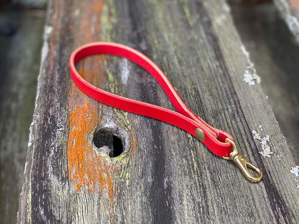 Last State Leather - Leather Wristlet - Chili Pepper