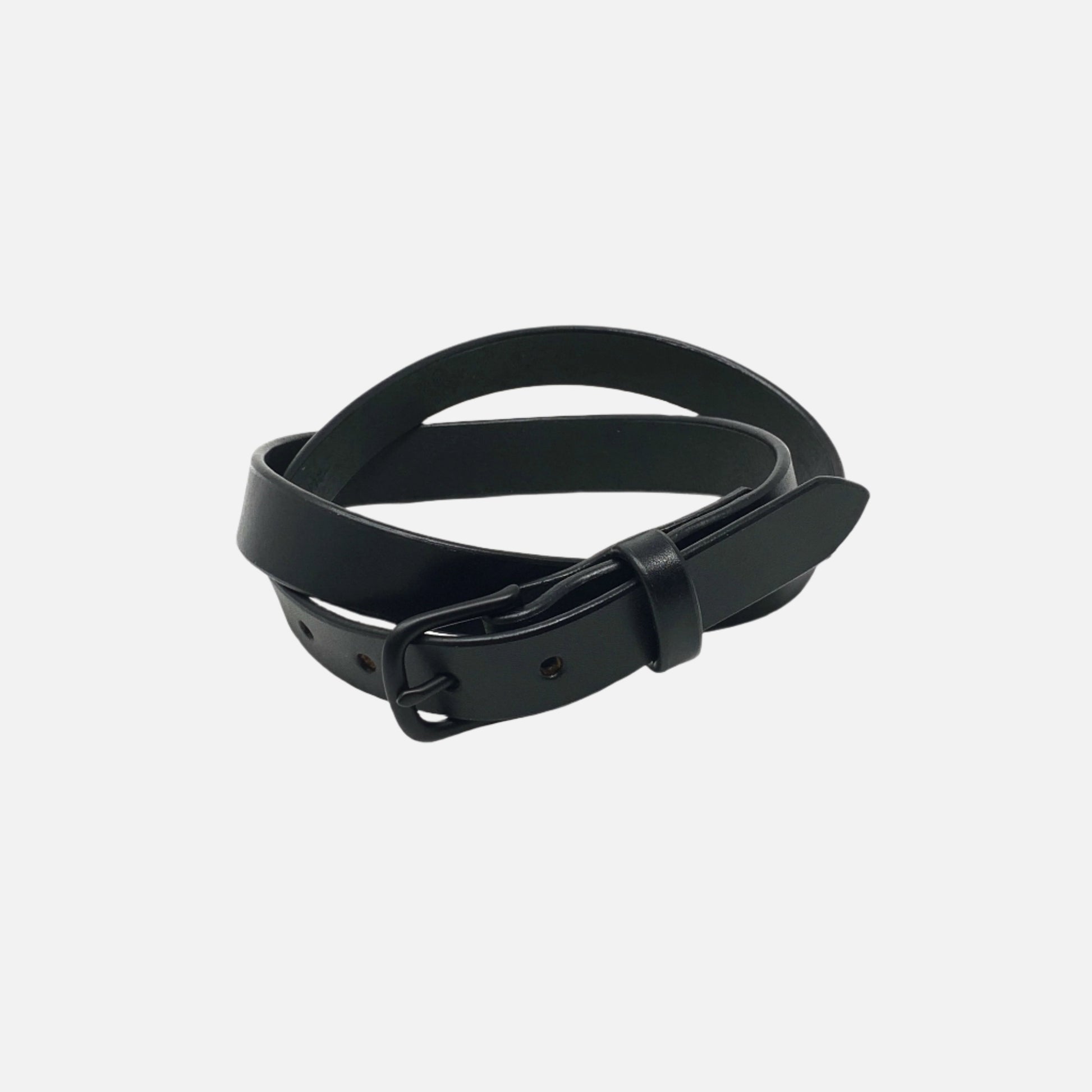 Last State Leather - Everyday 1" Belt - Black/Black
