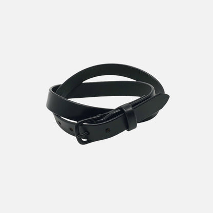Last State Leather - Everyday 1" Belt - Black/Black