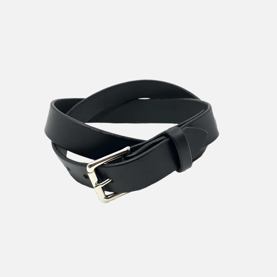 Last State Leather - Mid 1.25" Belt - Black/Nickel
